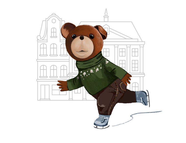 Miś Uszatek na olimpiadzie - konkurs 