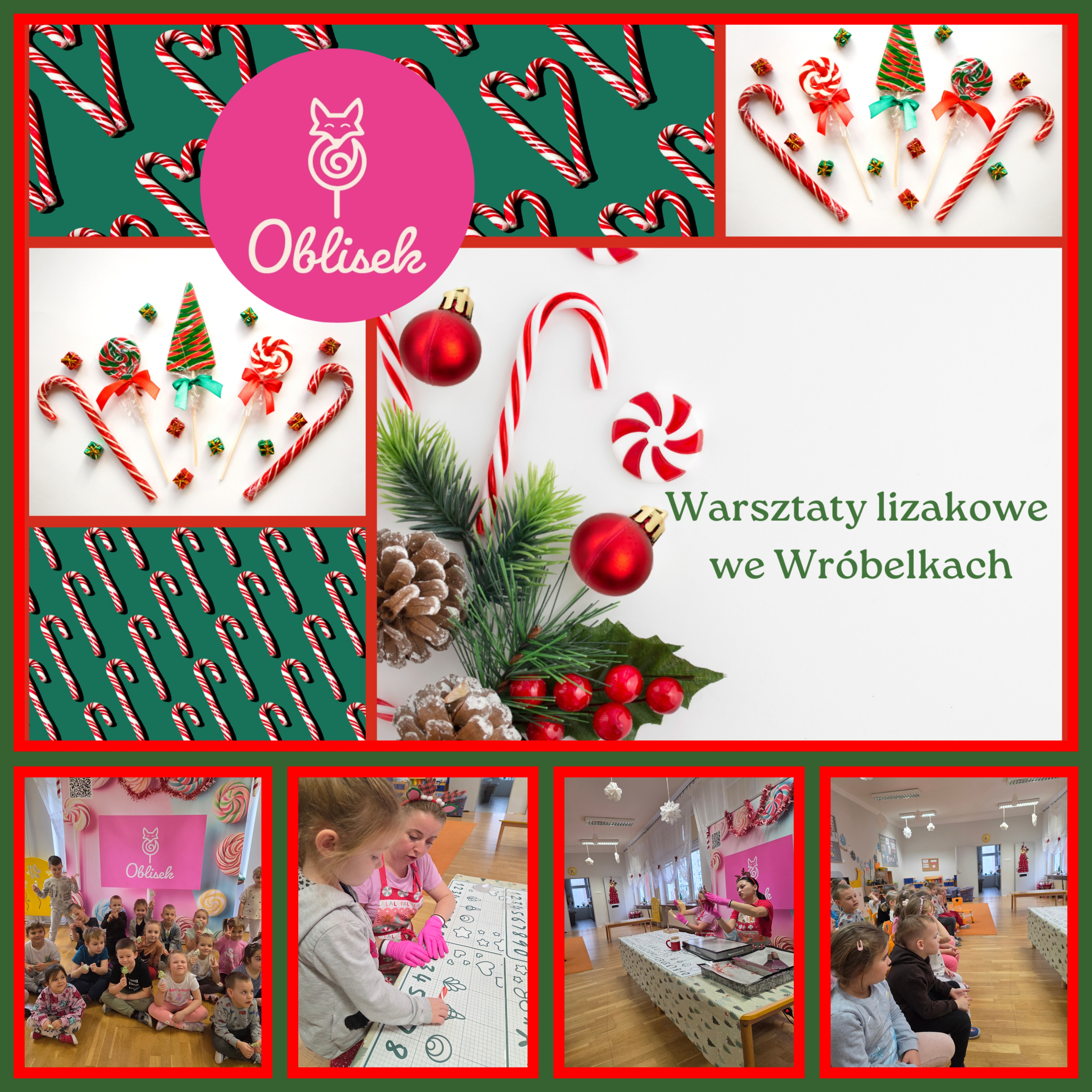 Warsztaty lizakowe w grupie Wr&oacute;belki