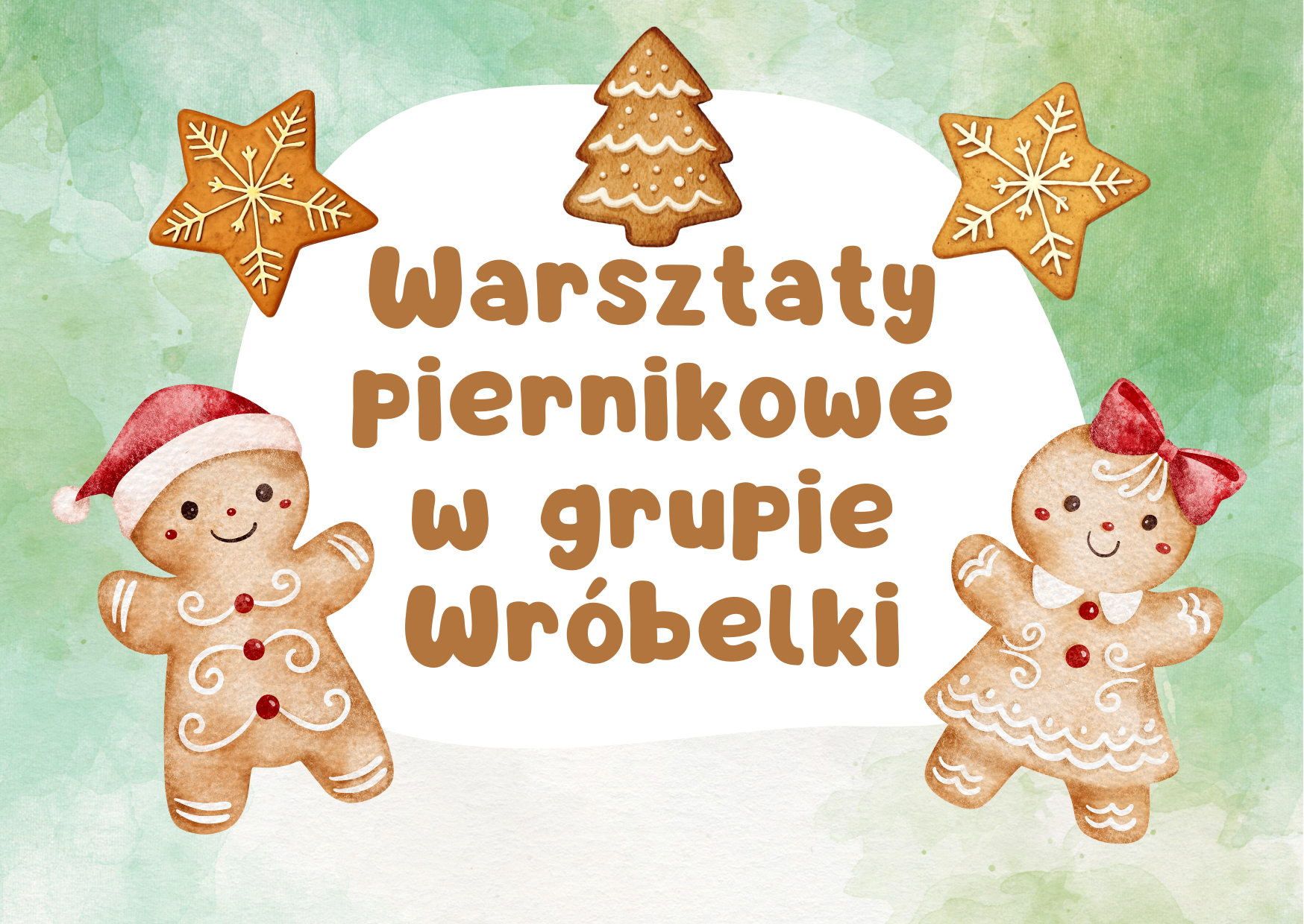 Warsztaty Piernikowe w grupie Wr&oacute;belki