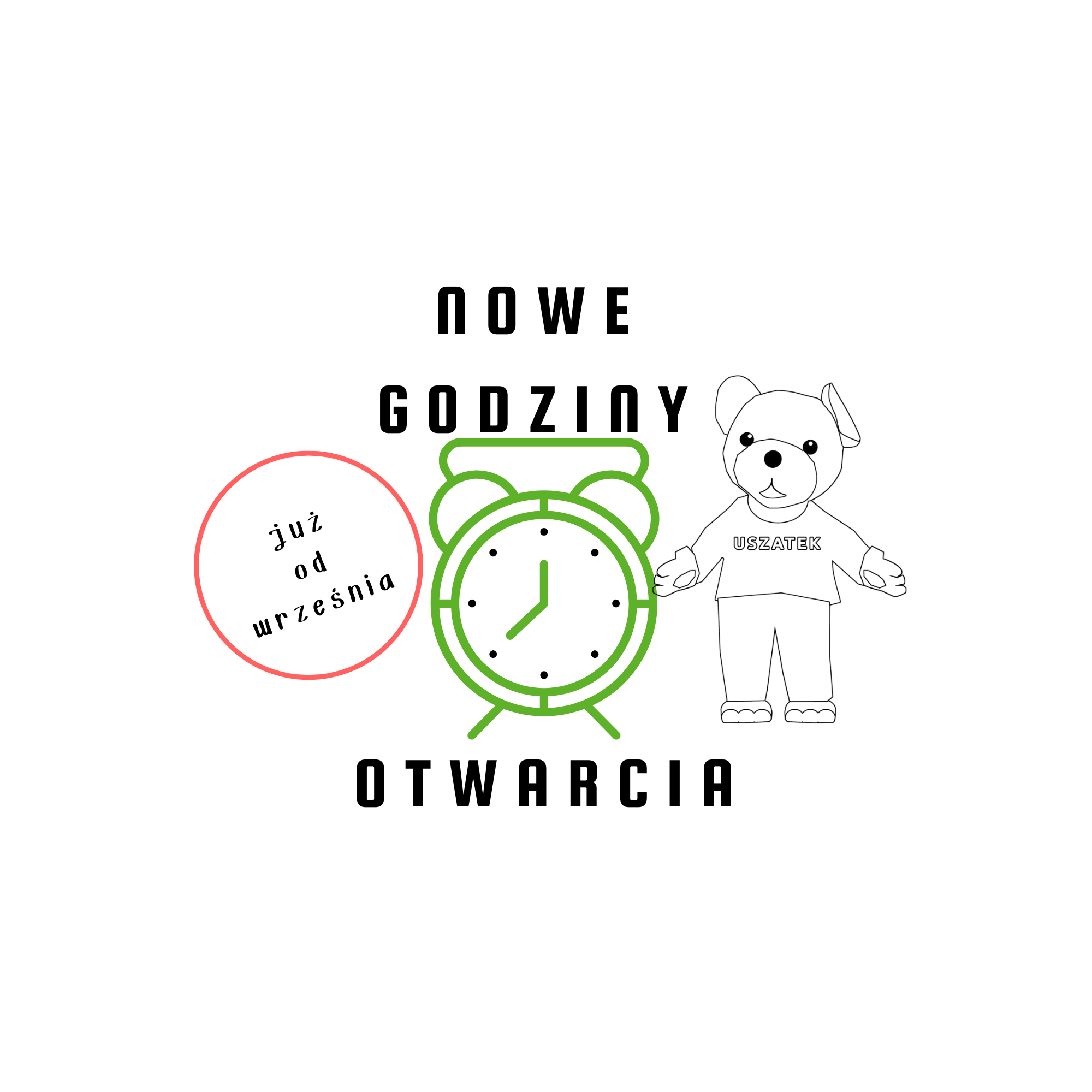 Nowe godziny otwarcia od września