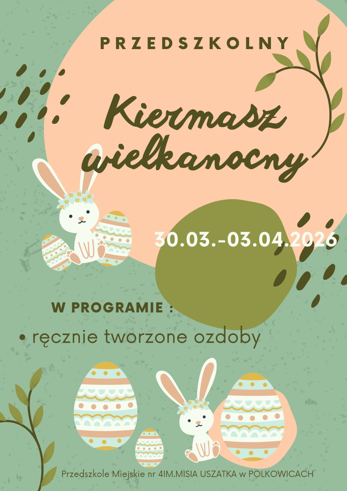 Podsumowanie kiermaszy w naszym przedszkolu