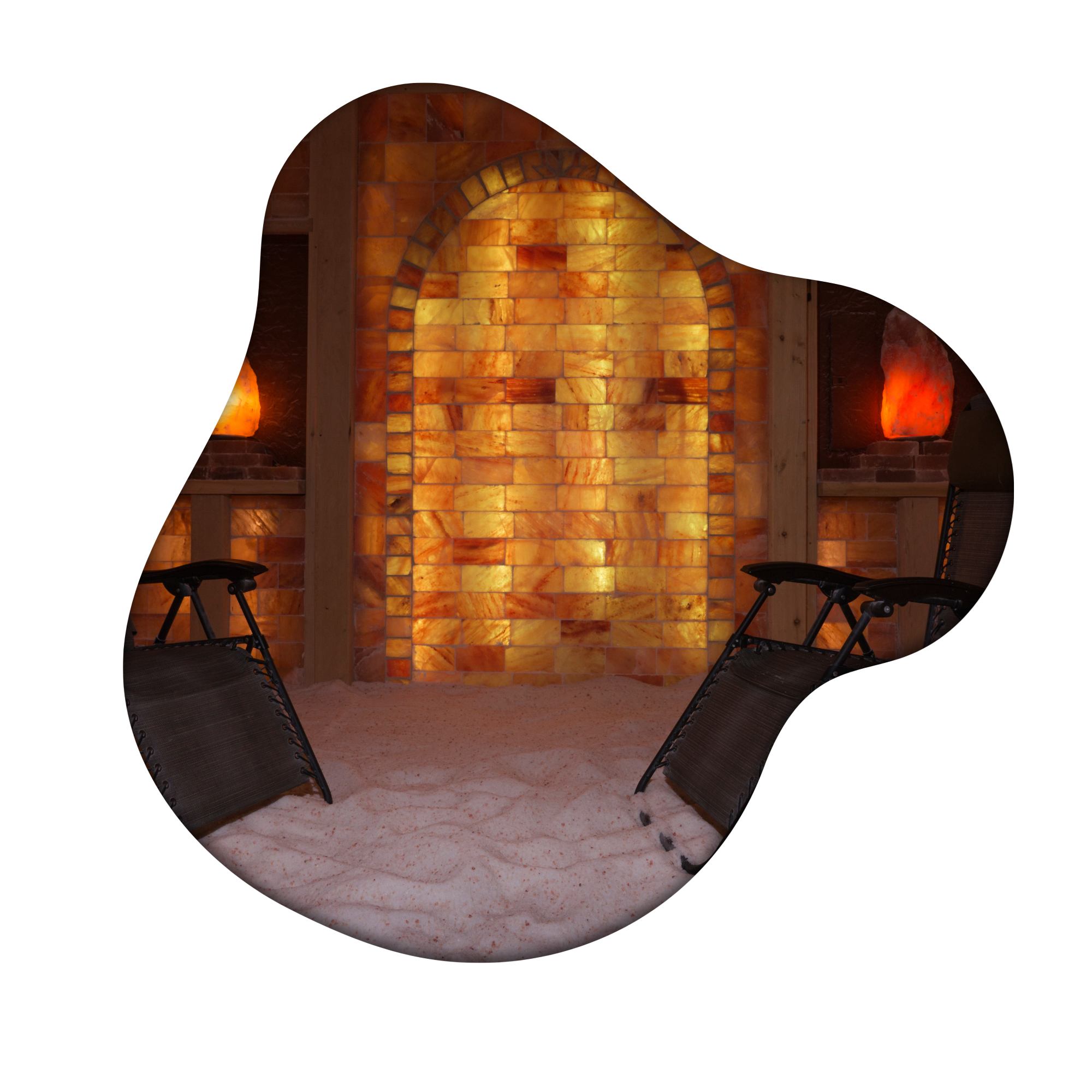 Wr&oacute;belki w grocie solnej