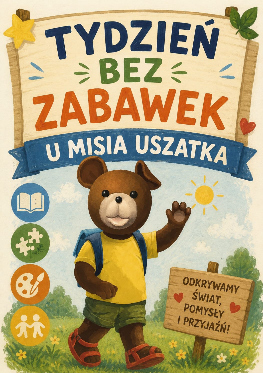 Tydzień bez zabawek u Misia Uszatka