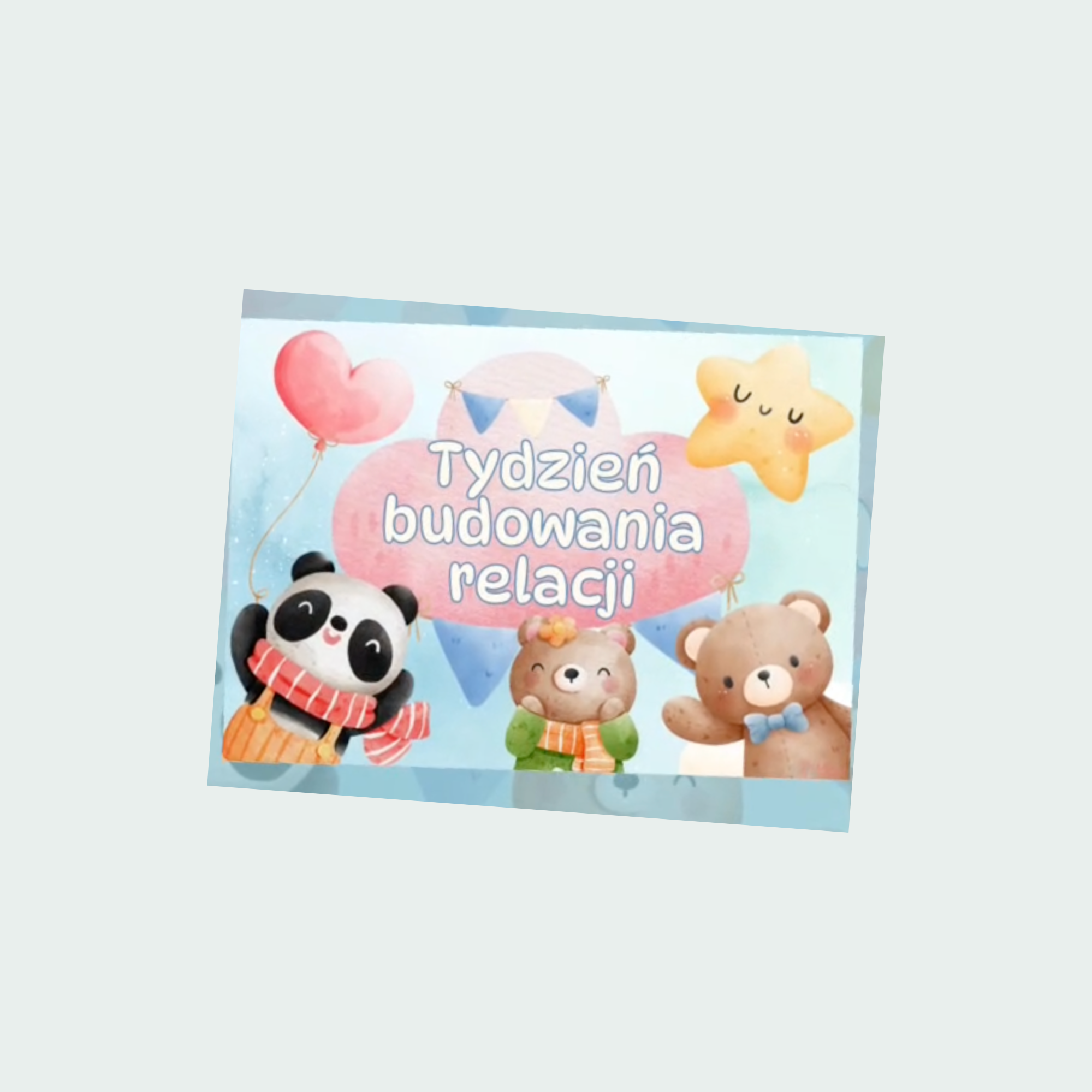 Tydzień Budowania Relacji w przedszkolu