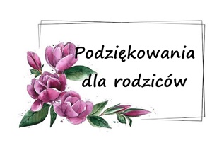 Podziękowania