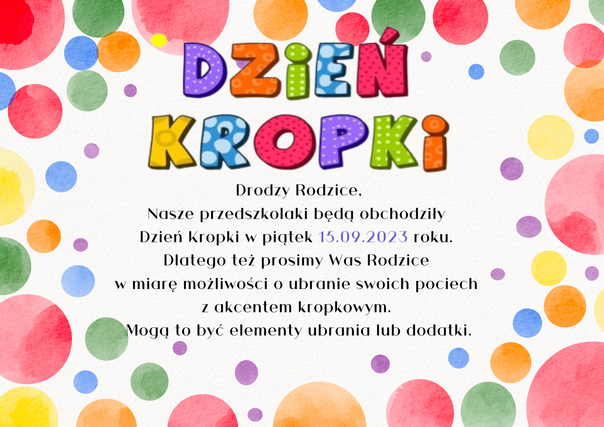Dzień Kropki