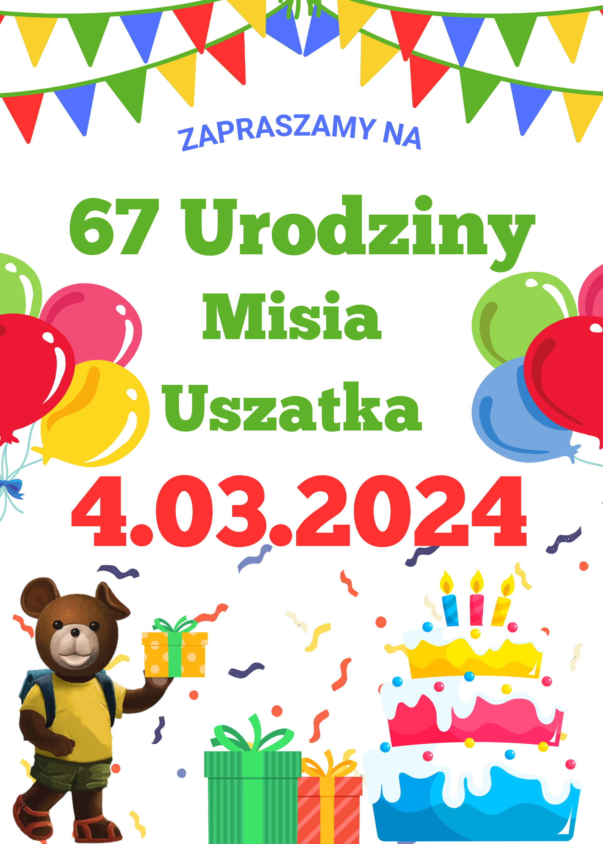 Urodziny Misia Uszatka 