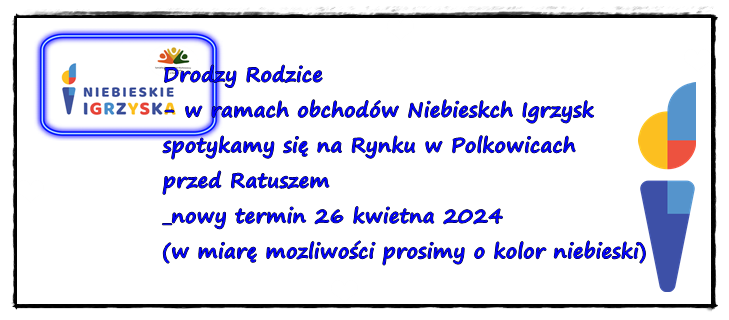 Nowy termin  Niebieskich Igrzysk 