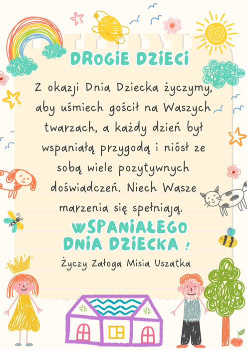 Szczęśliwego Dnia Dziecka 