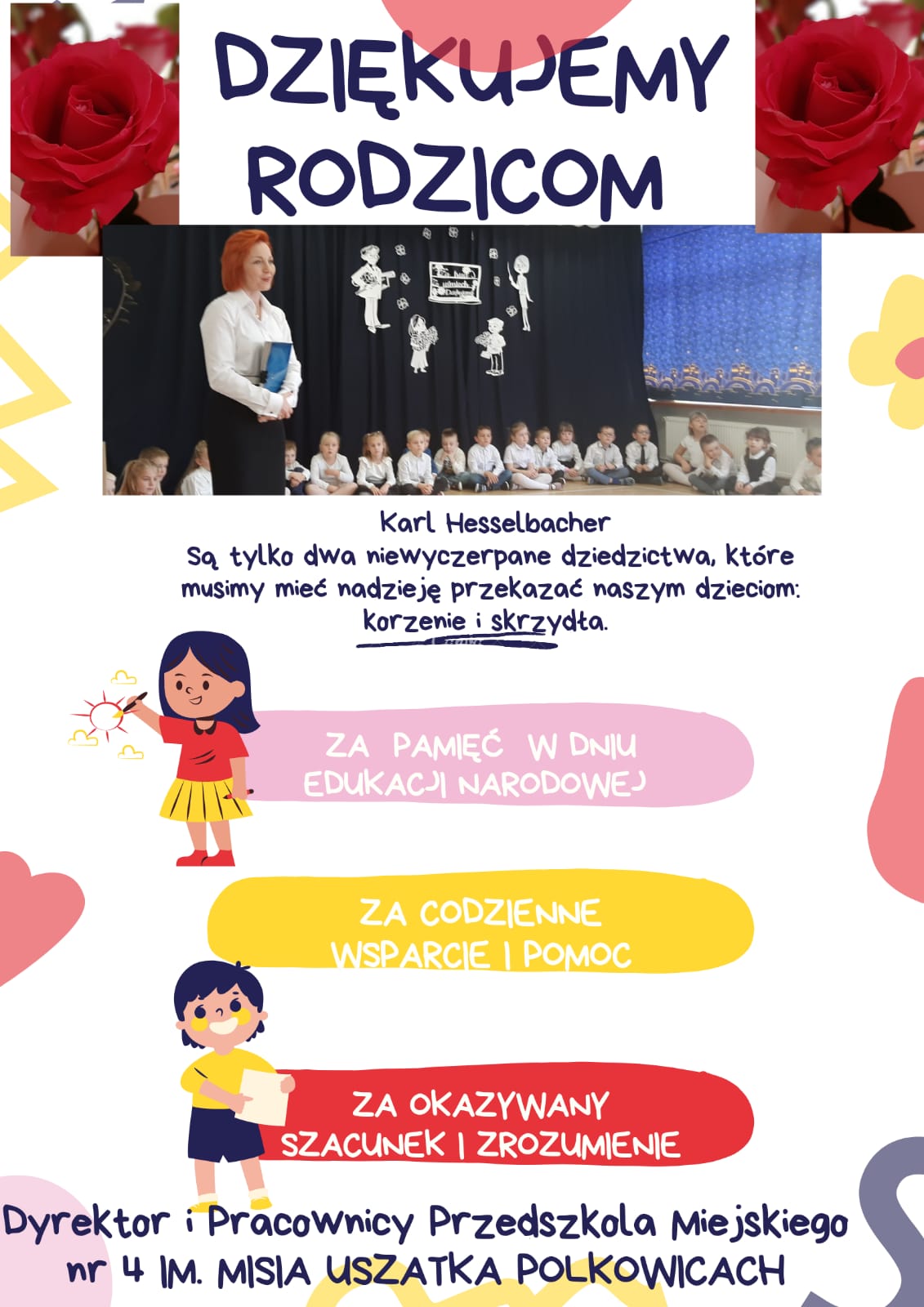 Dzień Edukacji Narodowej ulotka