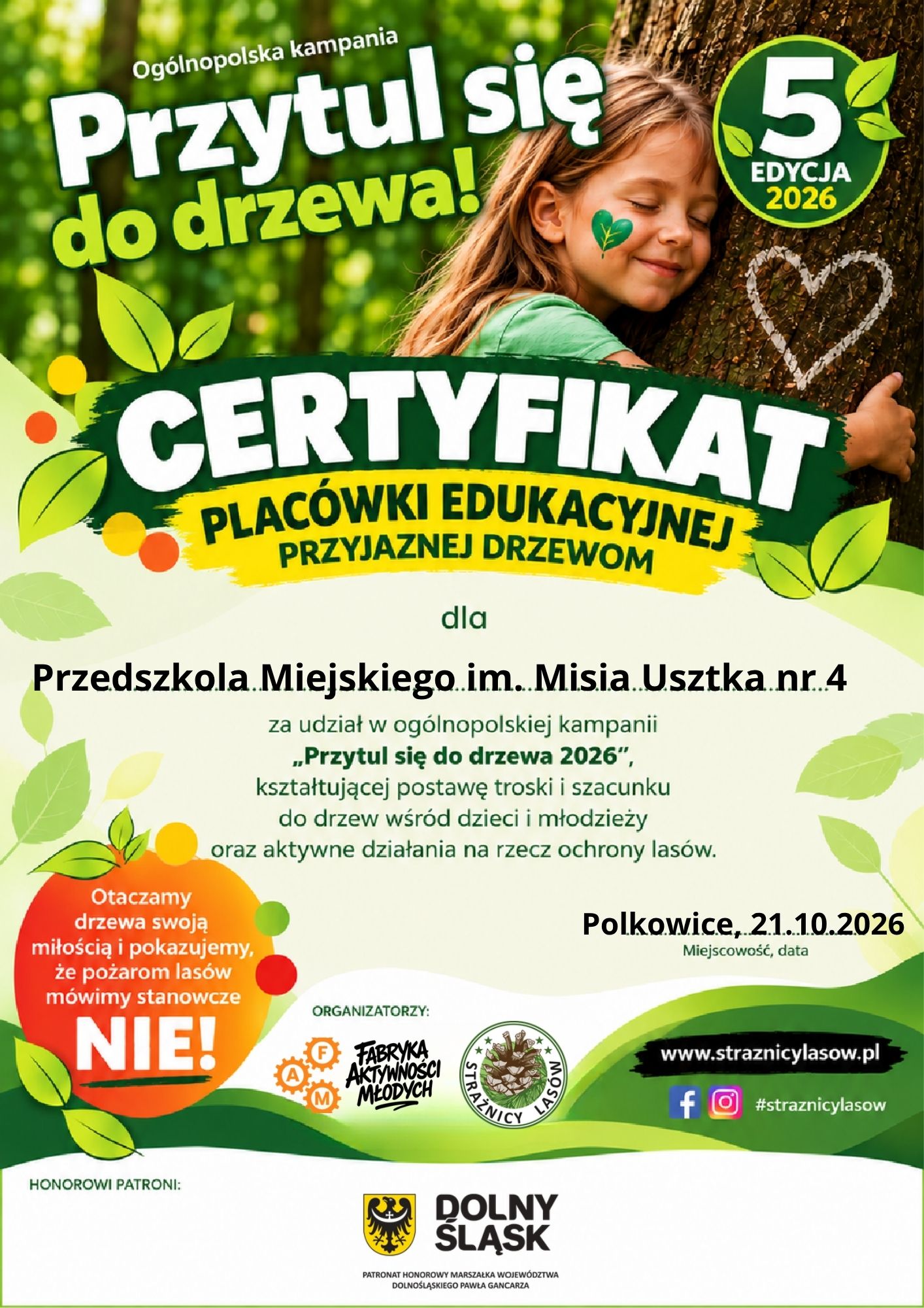 przytul się do drzewa