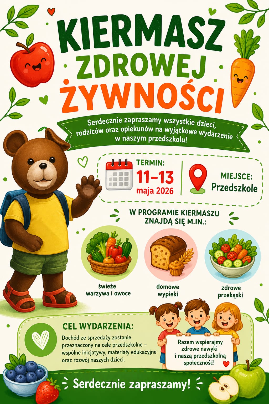 Kiermasz zdrowej żywności