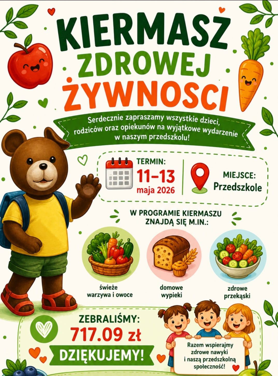 Podsumowanie Kiermaszu Zdrowej Żywności