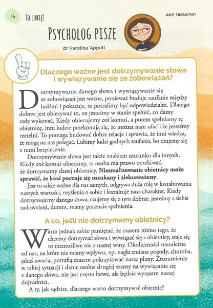 dlaczego warto dotrzymywać słowa