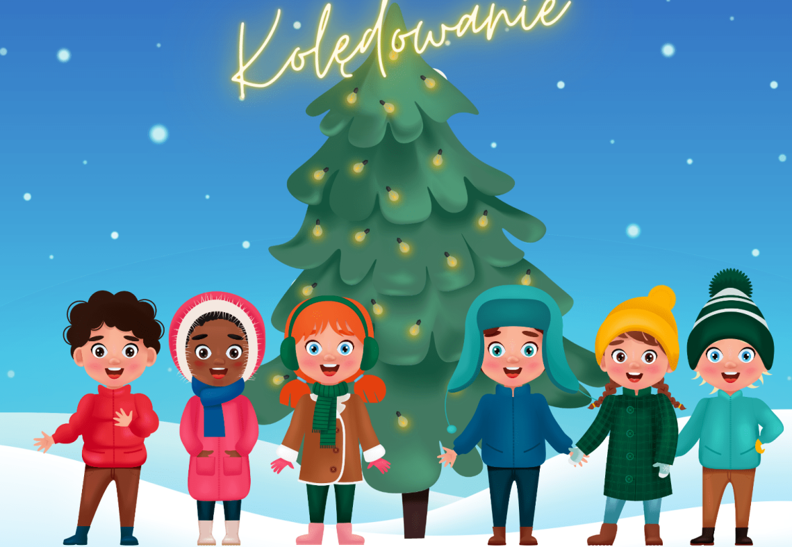 Świąteczne dziecięce kolędowanie
