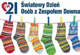 Dzień kolorowej skarpetki u Misia Uszatka 