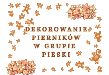 Dekorowanie pierników w grupie Pieski