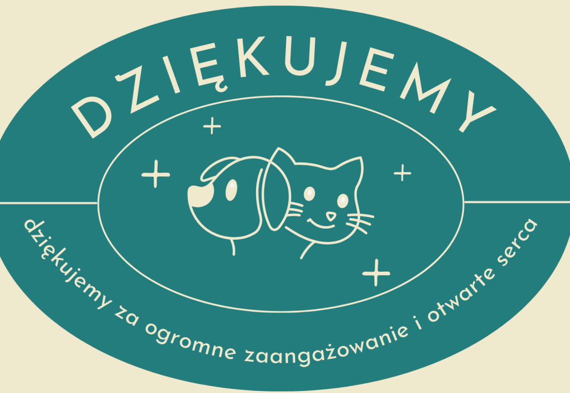 Podziękowanie za zbiórkę karmy