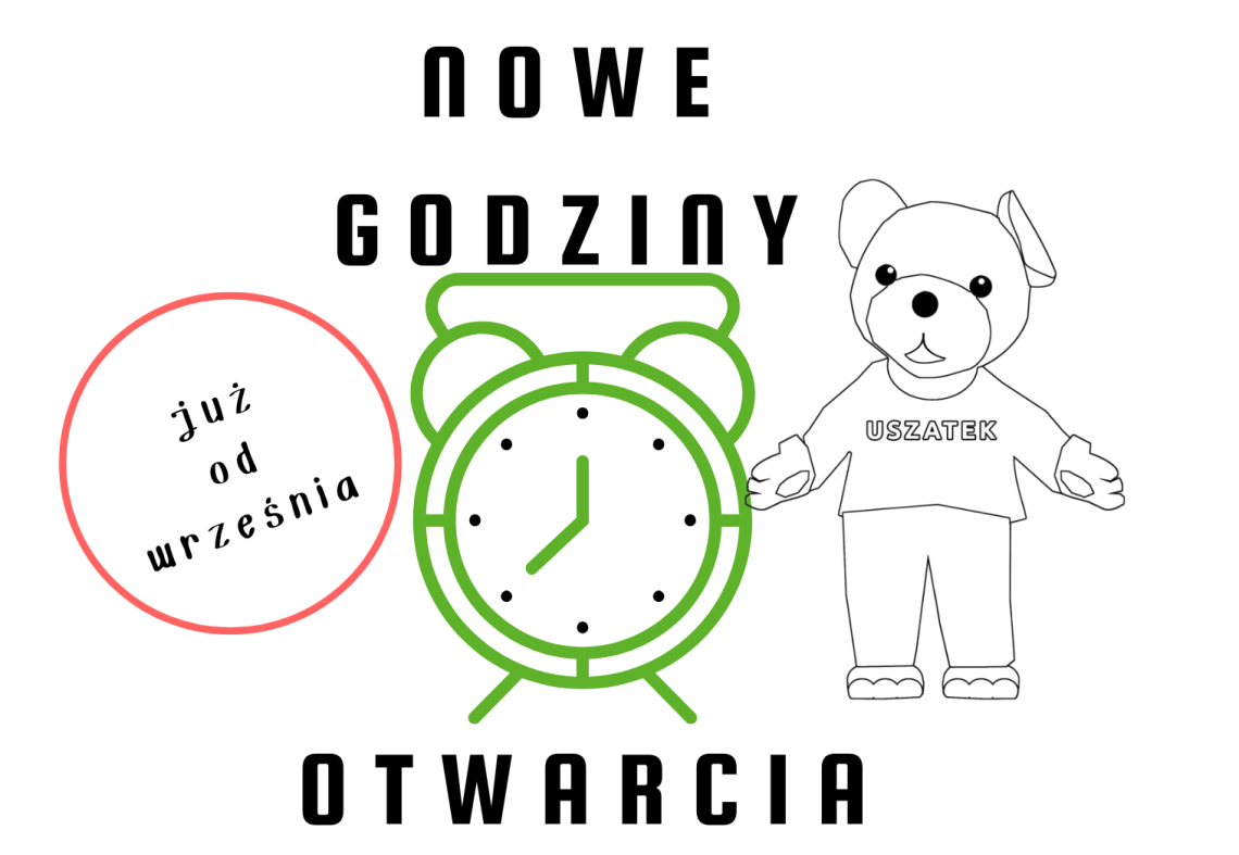 Nowe godziny otwarcia od września