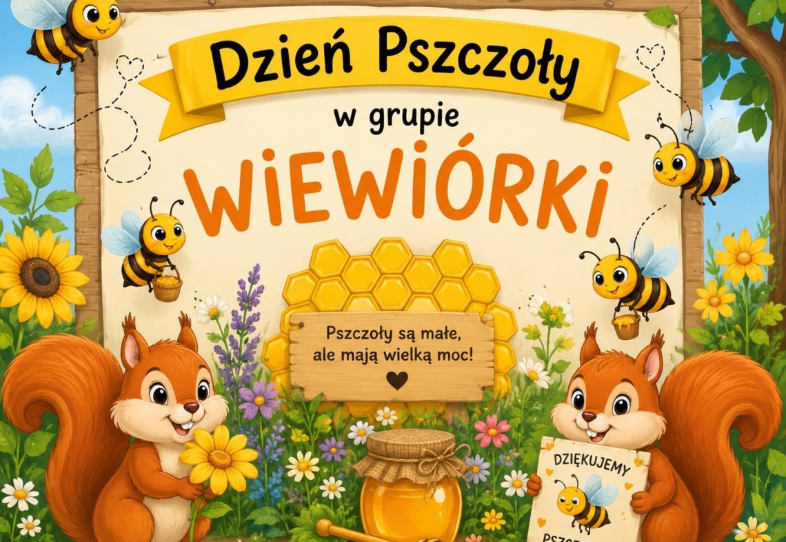 Dzień Pszczoły u Wiewiórek